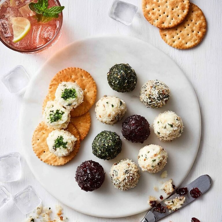 Cheese Truffles (Mini Cheese Balls) Recipe