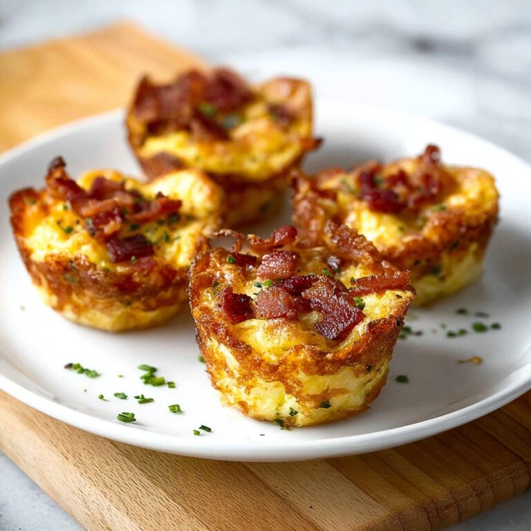 Cheese and Bacon Muffin Tin Hash Browns Recipe