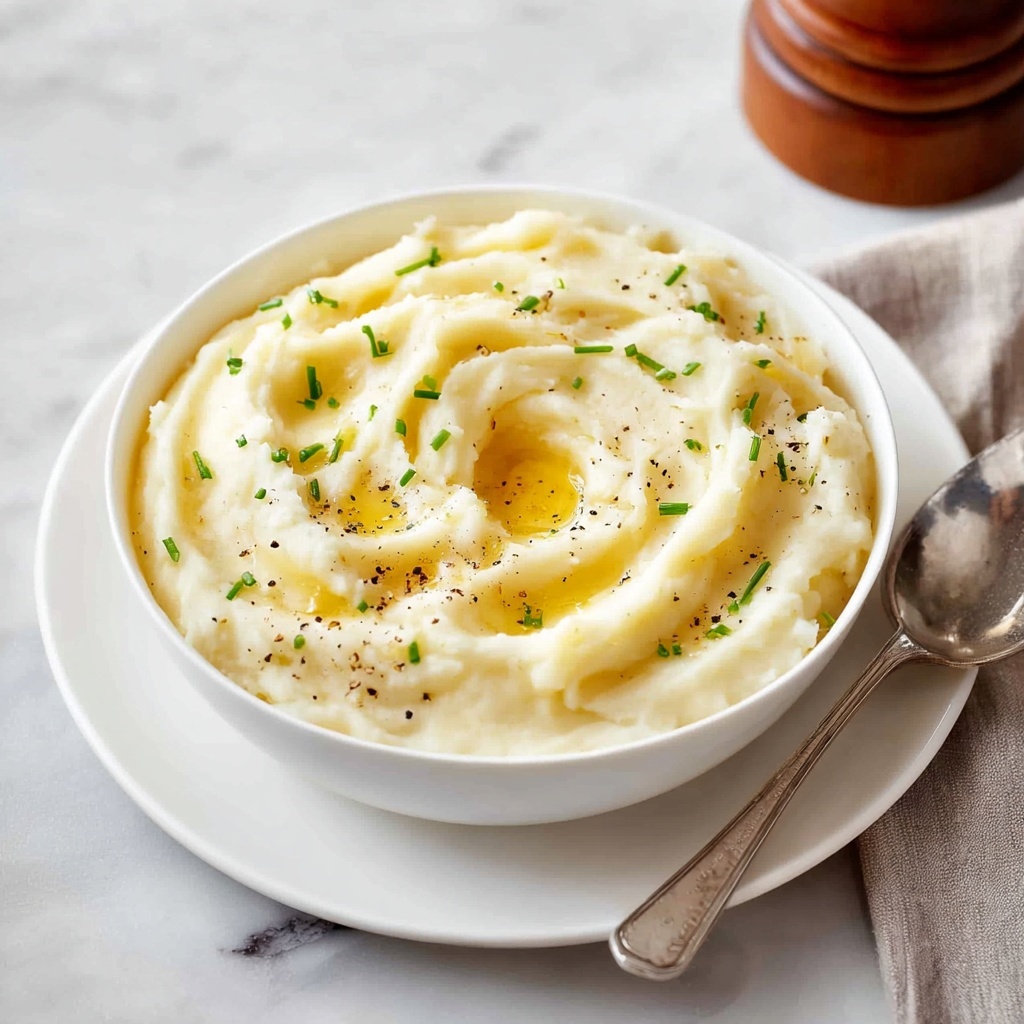 Make Ahead Mashed Potatoes with Chives and Cream Recipe - Recipe Image