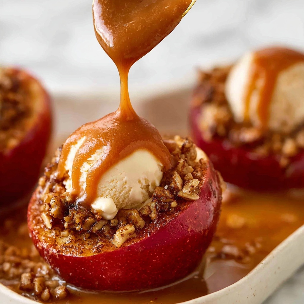 Caramel Self-Saucing Baked Apples Recipe - Recipe Image
