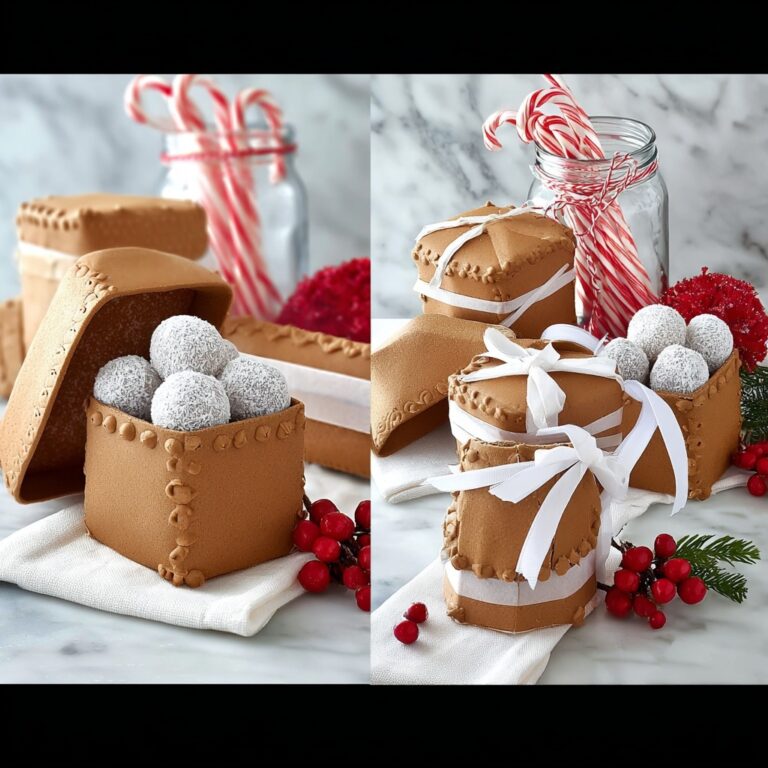 Gingerbread Boxes & Mason Jars Recipe