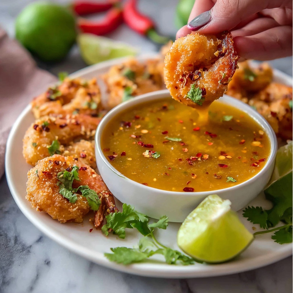Coconut Shrimp with Spicy Thai Mango Sauce Recipe - Recipe Image