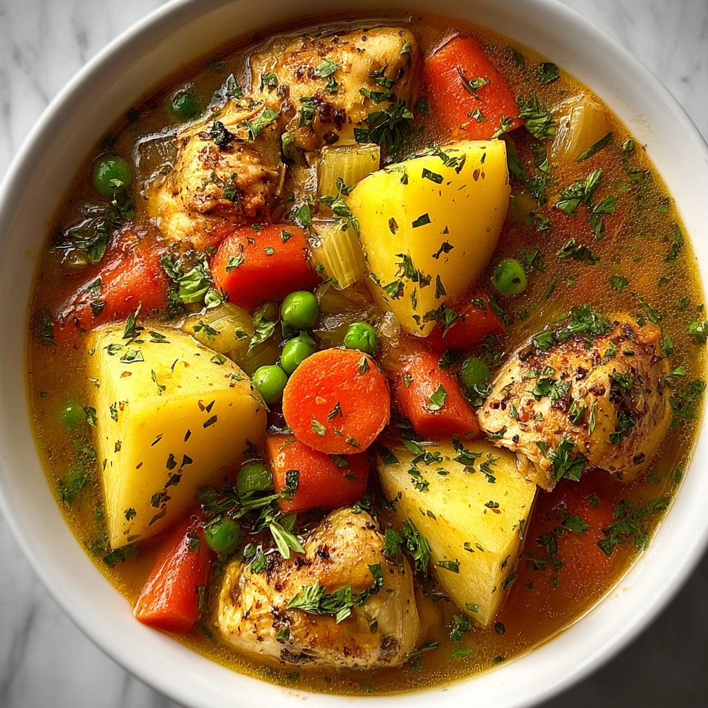 Hearty Chicken and Vegetable Stew Recipe - Recipe Image