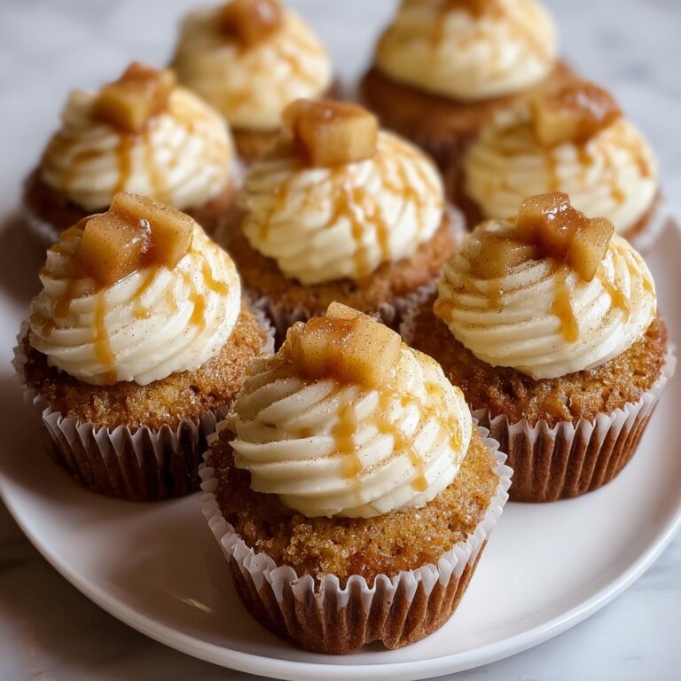 Apple Pie Cupcakes with Cinnamon Frosting Recipe