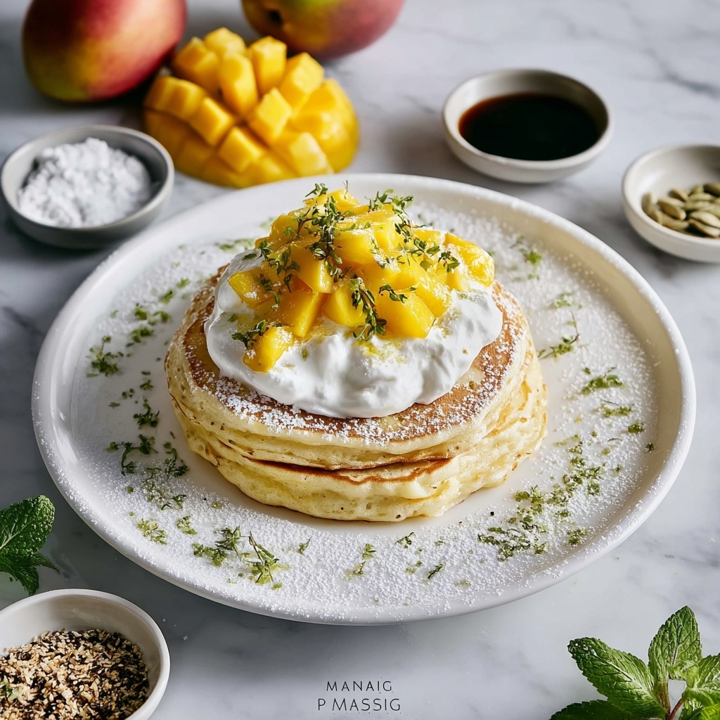 Mango Pancakes Recipe - Recipe Image