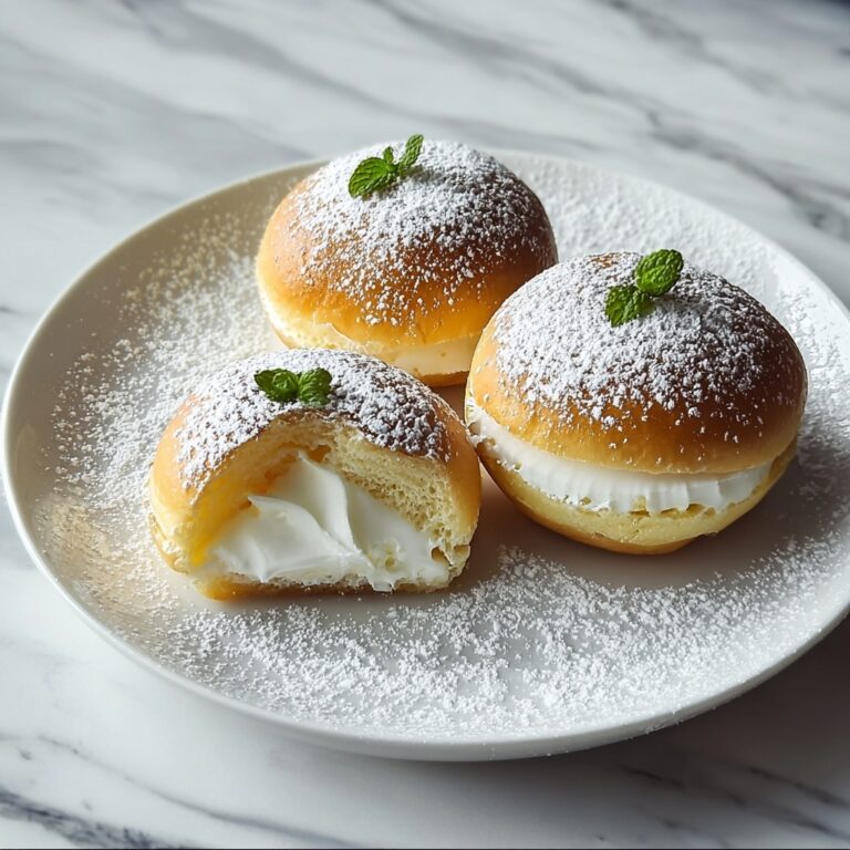 Cloud-like Vanilla Donuts Recipe