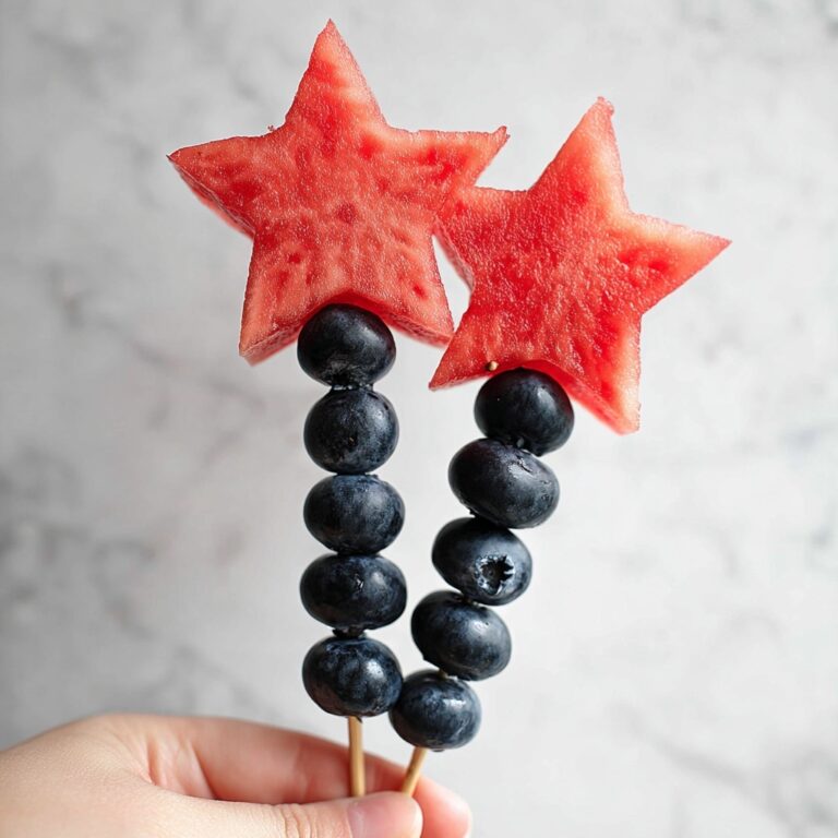 Watermelon Blueberry Sparklers Recipe