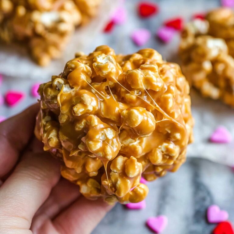 Peanut Butter Butterscotch Popcorn Balls Recipe