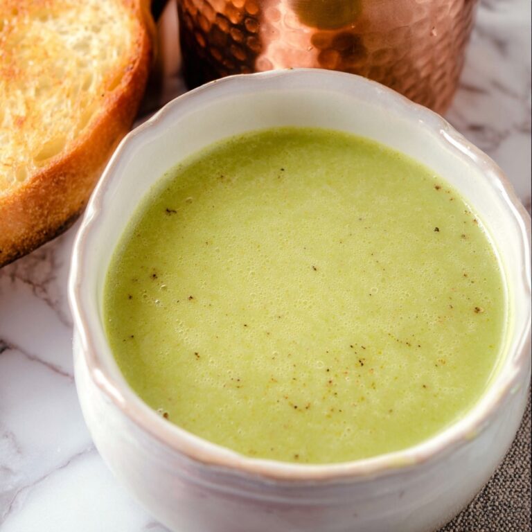Pea Soup from Frozen Peas Recipe