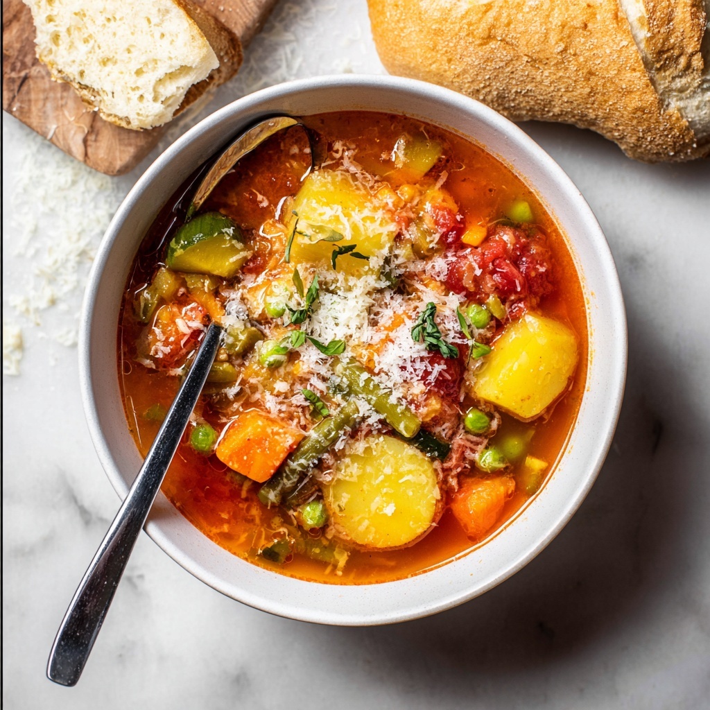 Hearty Vegetable Soup Recipe - Recipe Image