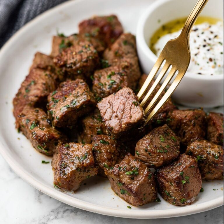 Air Fryer Steak Bites Recipe
