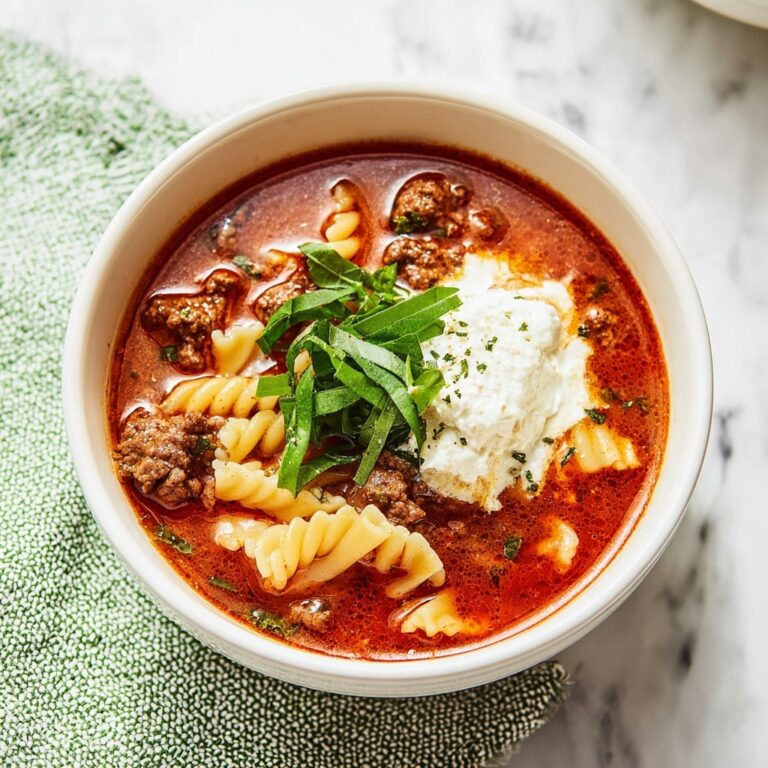 Lasagna Soup Recipe