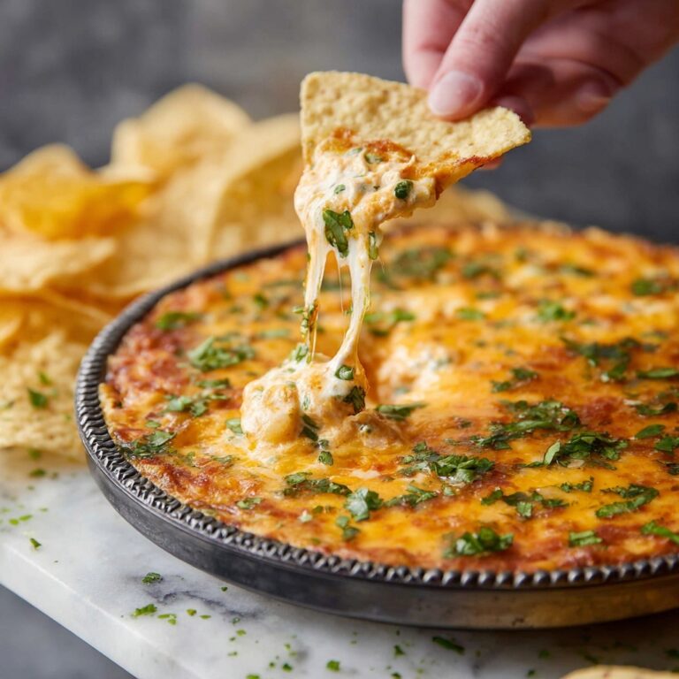 Green Chile Chicken Enchilada Dip Recipe