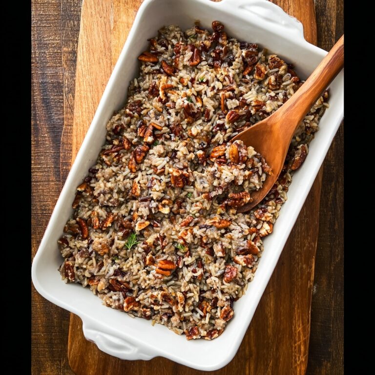 Wild Rice Sausage and Apple Stuffing Recipe