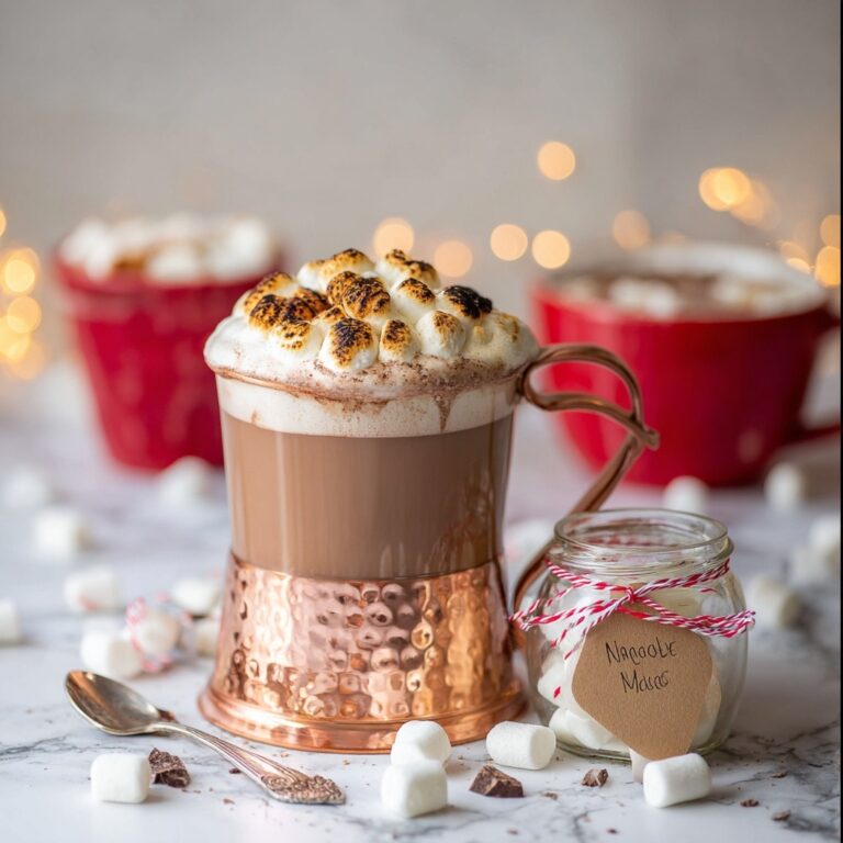 Malted Homemade Hot Chocolate Mix Recipe