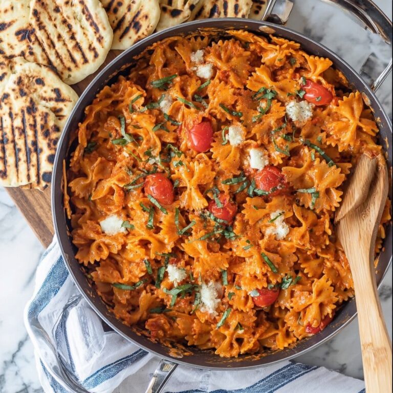 Oven-Baked Caprese Pasta Bake Recipe
