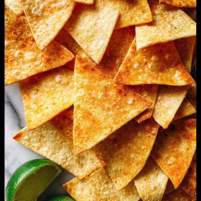 Homemade Tortilla Chips Recipe