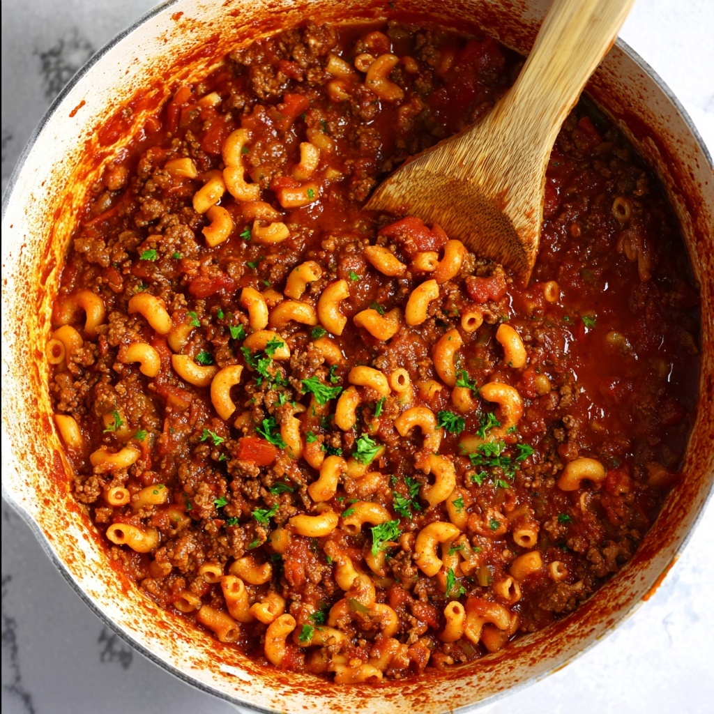 Homemade Beefaroni Recipe - Recipe Image