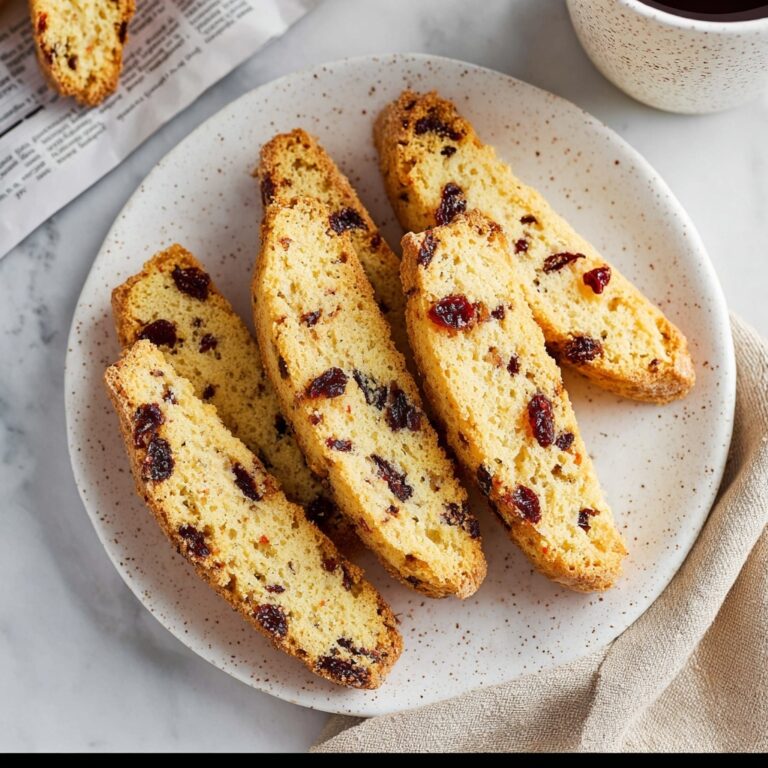Cranberry Orange Biscotti Recipe