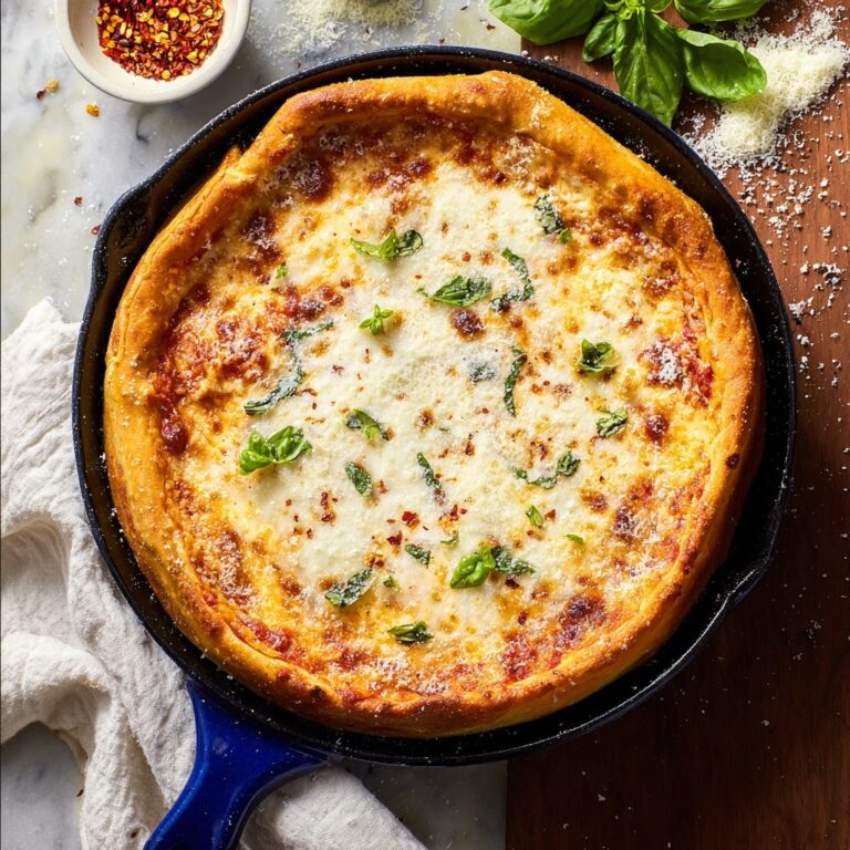 Easy Skillet Pizza Recipe