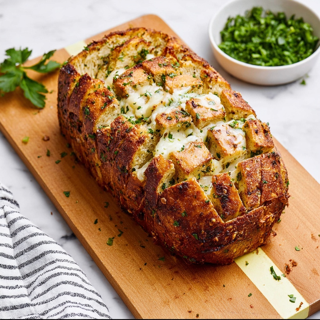 Pull Apart Cheese Bread Recipe - Recipe Image