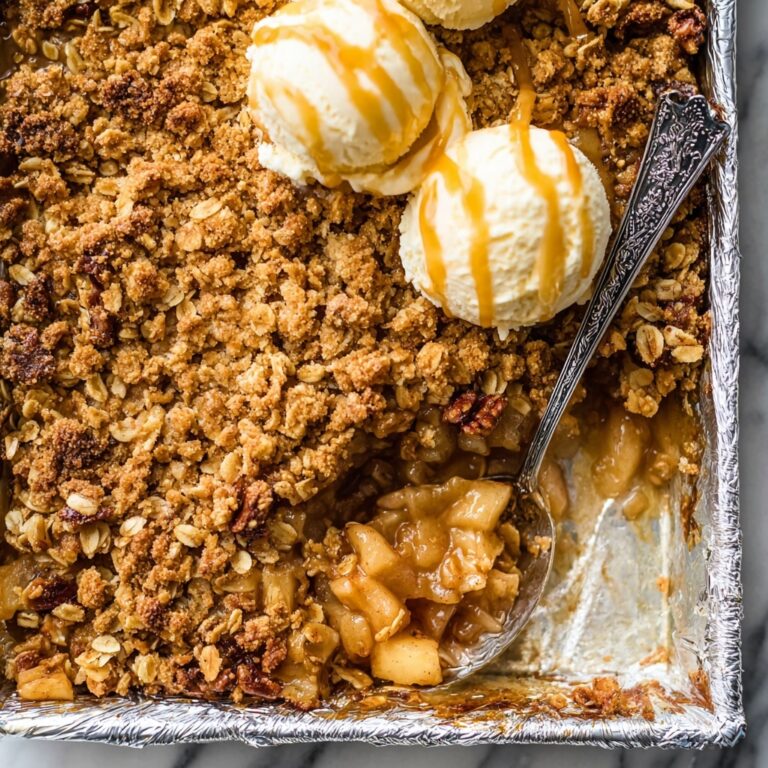 Sheet Pan Apple Crisp Recipe
