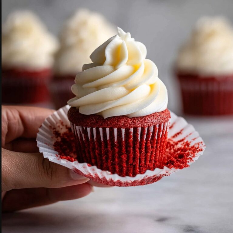 Red Velvet Cupcakes with Cream Cheese Frosting Recipe