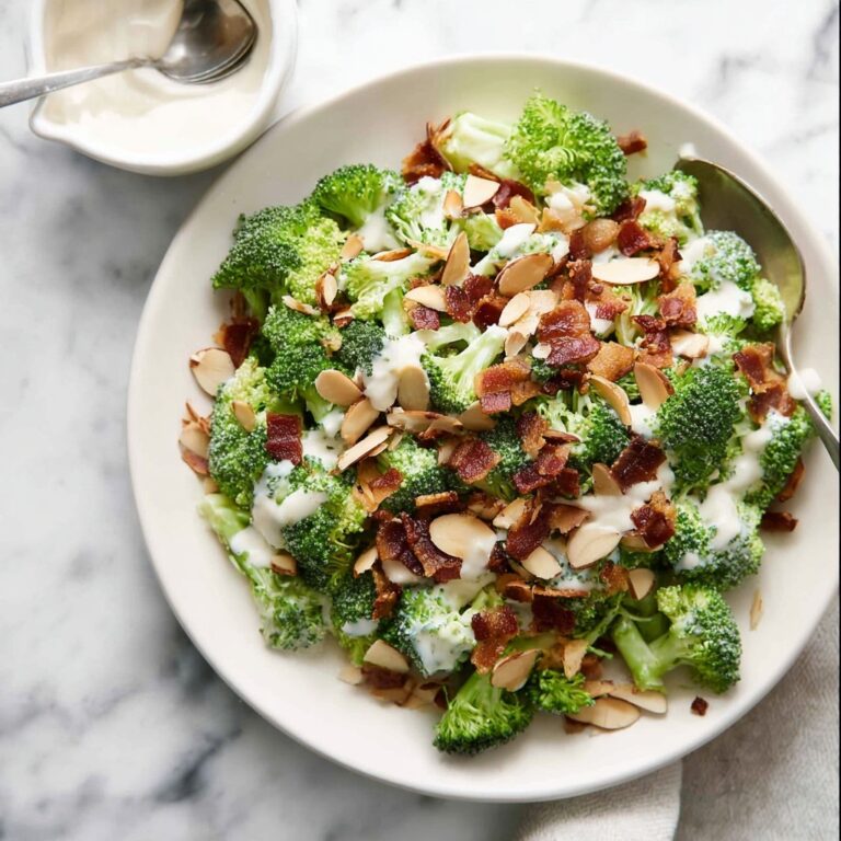 Broccoli Salad with Sour Cream Dressing Recipe