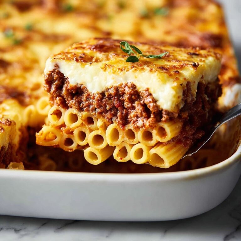 Pastitsio (Greek Pasta Bake) Recipe
