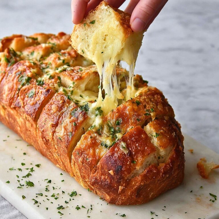 Cheese and Garlic Pull-Apart Crack Bread Recipe
