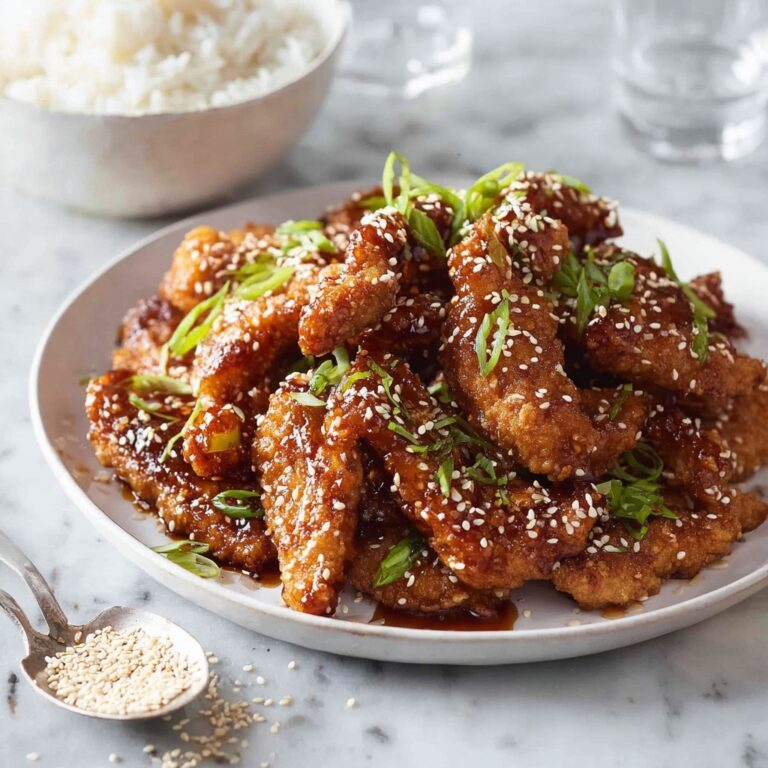 Easy Chinese Honey Sesame Chicken Recipe