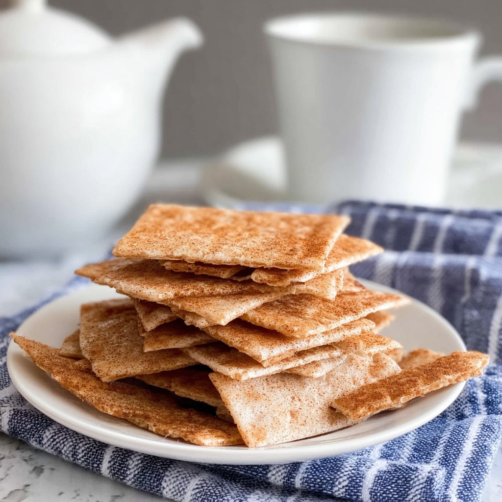 Cinnamon Sugar Tortilla Crisps Recipe - Recipe Image