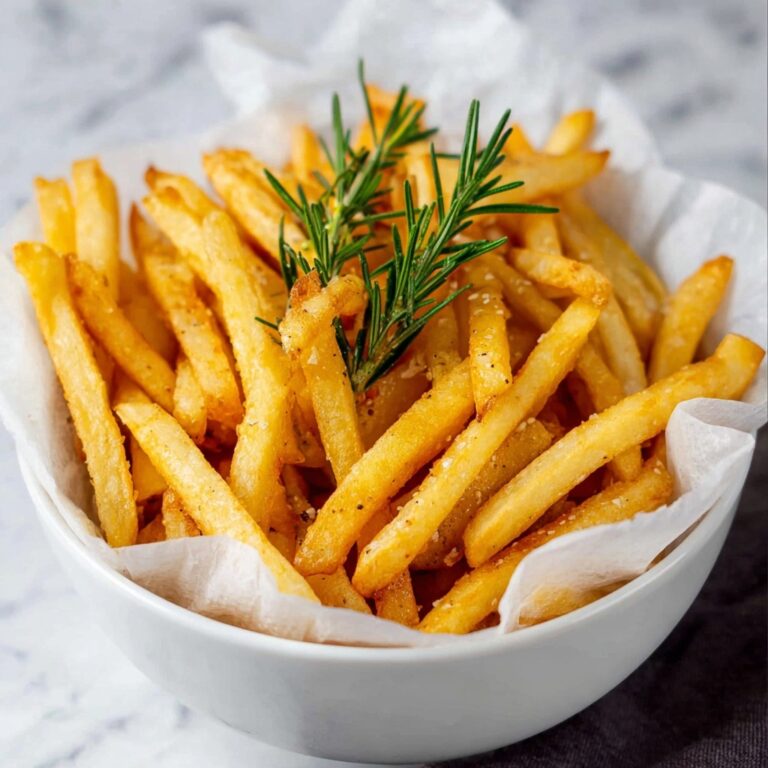 Perfect Crispy French Fries Recipe