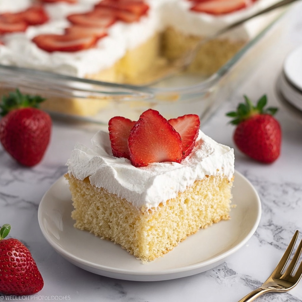 Tres Leches Cake Recipe - Recipe Image