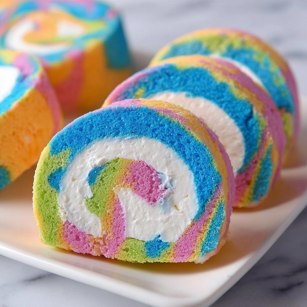 Tie-Dye Pinwheel Cake Recipe - Recipe Image