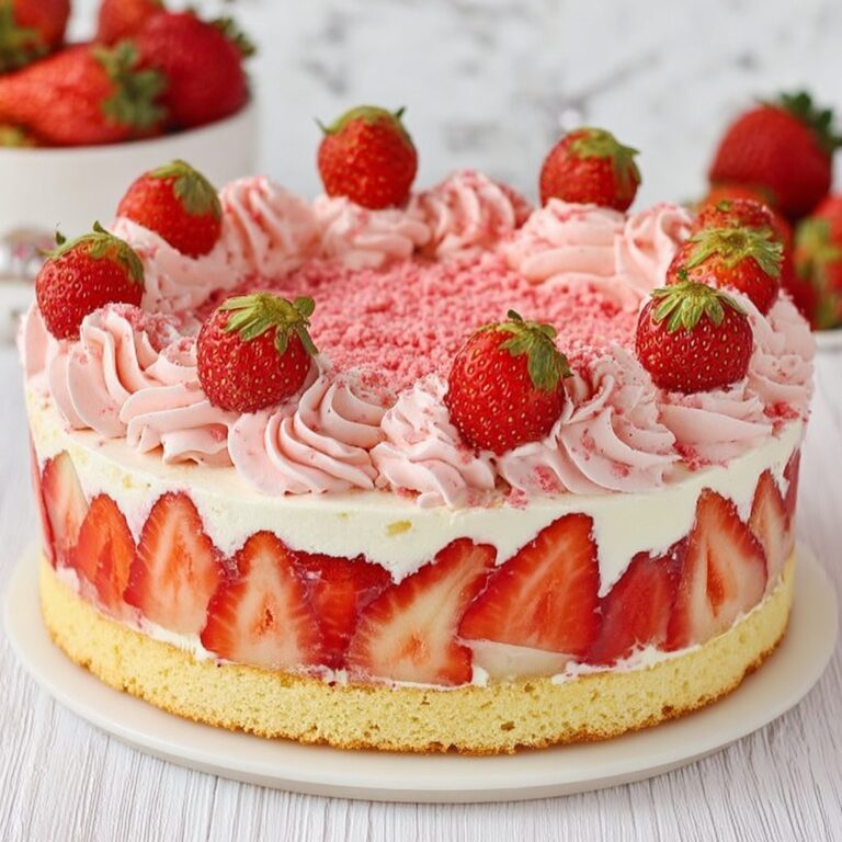 Strawberry Shortcake Cheesecake Recipe