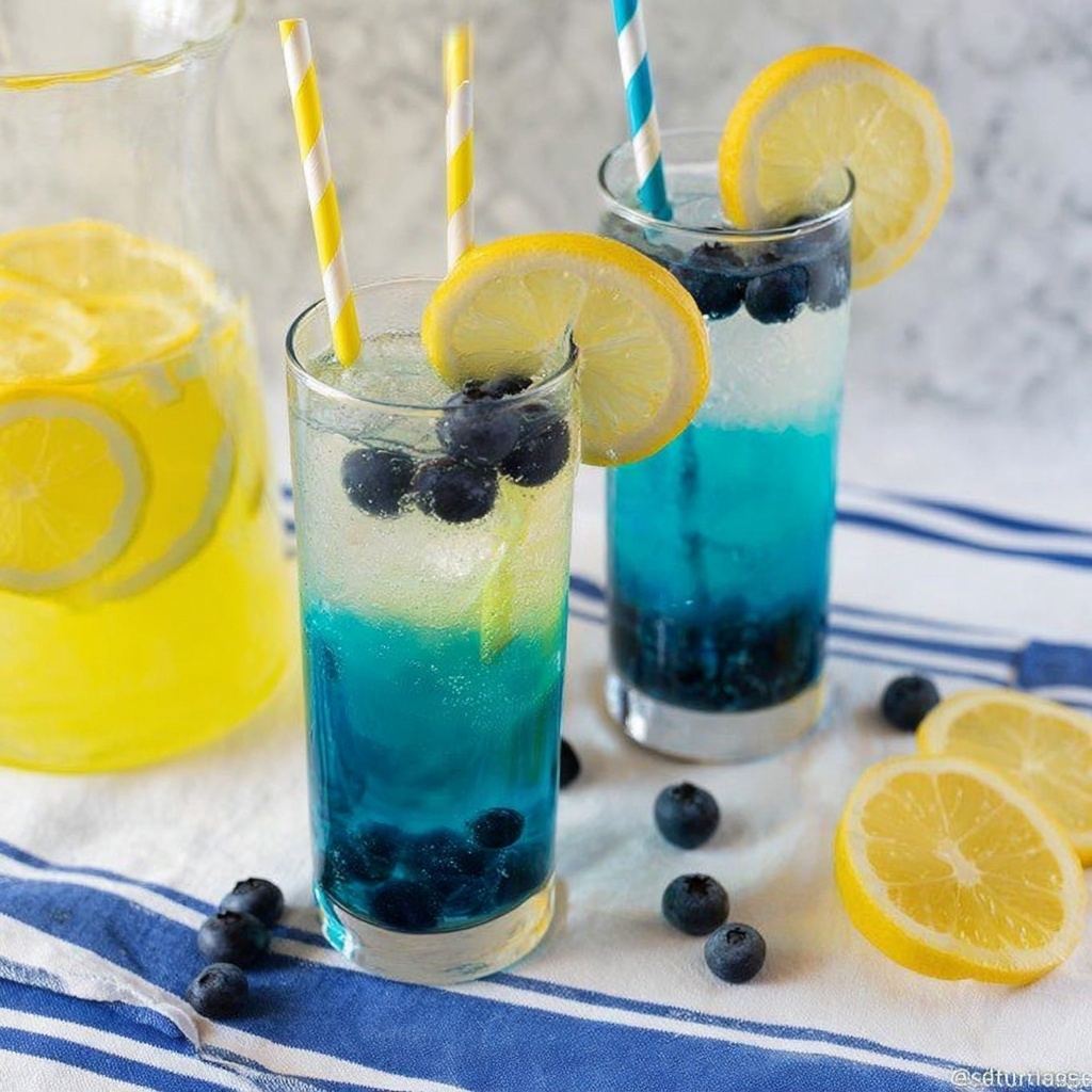 Blueberry Vodka Lemonade Recipe - Recipe Image