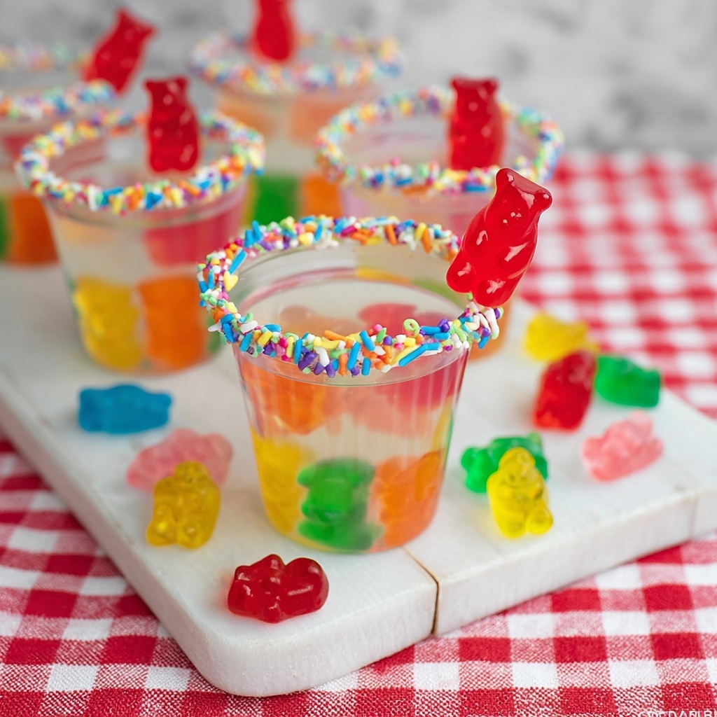 Gummy Bear Shots Recipe - Recipe Image