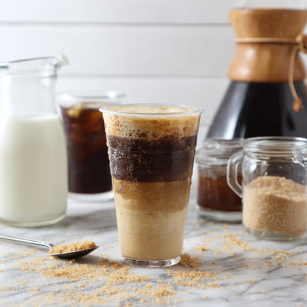 Brown Sugar Oatmilk Shaken Espresso Recipe - Recipe Image