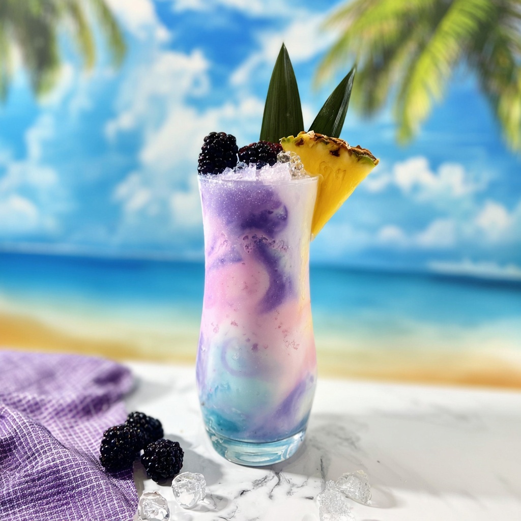 Blackberry Colada Recipe - Recipe Image