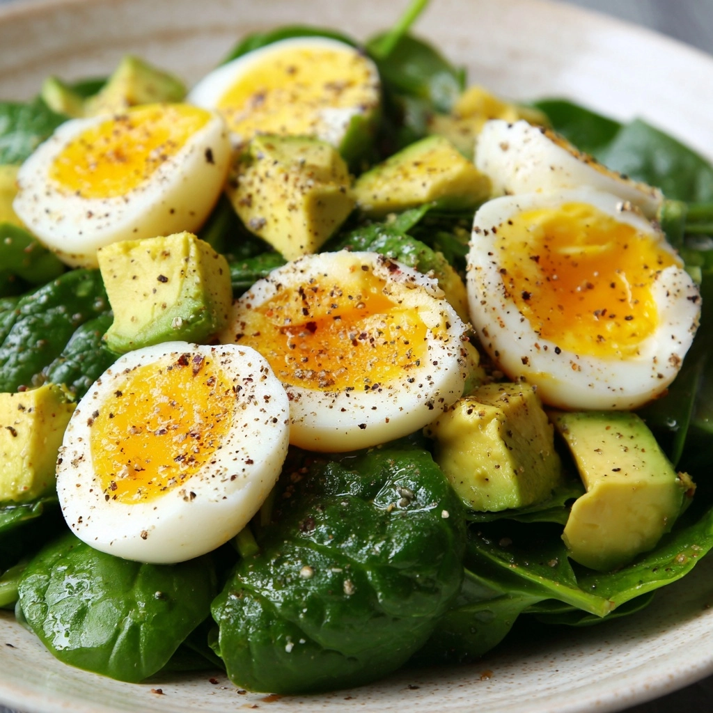 Avocado and Spinach Egg Salad Recipe - Recipe Image