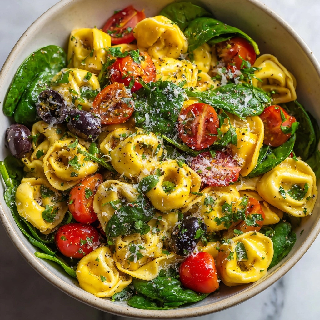 Tortellini Pasta Salad Recipe - Recipe Image