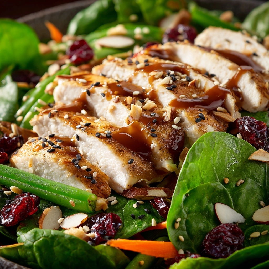 Asian Chicken Cranberry Salad Recipe - Recipe Image