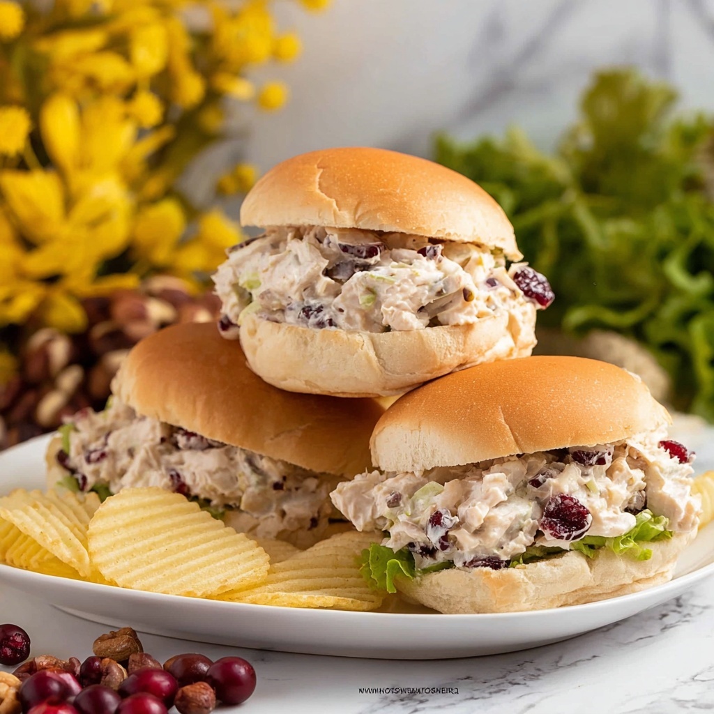 Cranberry Walnut Chicken Salad Recipe - Recipe Image