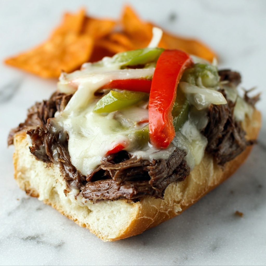 Slow Cooker Drip Beef Sandwiches Recipe - Recipe Image