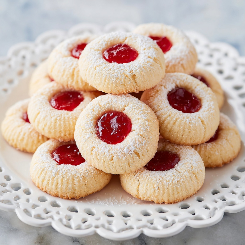 Jam Thumbprint Cookies Recipe - Recipe Image