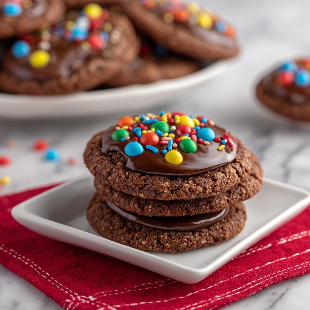 Cosmic Brownie Cookies Recipe - Recipe Image