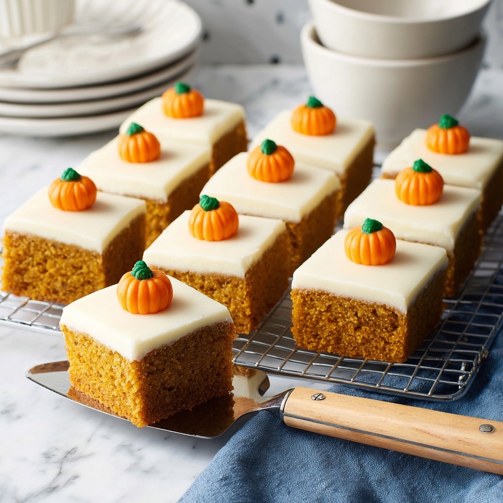 Pumpkin Sheet Cake with Cream Cheese Frosting Recipe - Recipe Image