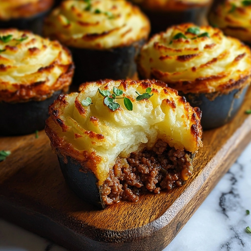 Easy Mini Shepherd's Pies Recipe for Family Dinners 🍽️ Recipe - Recipe Image