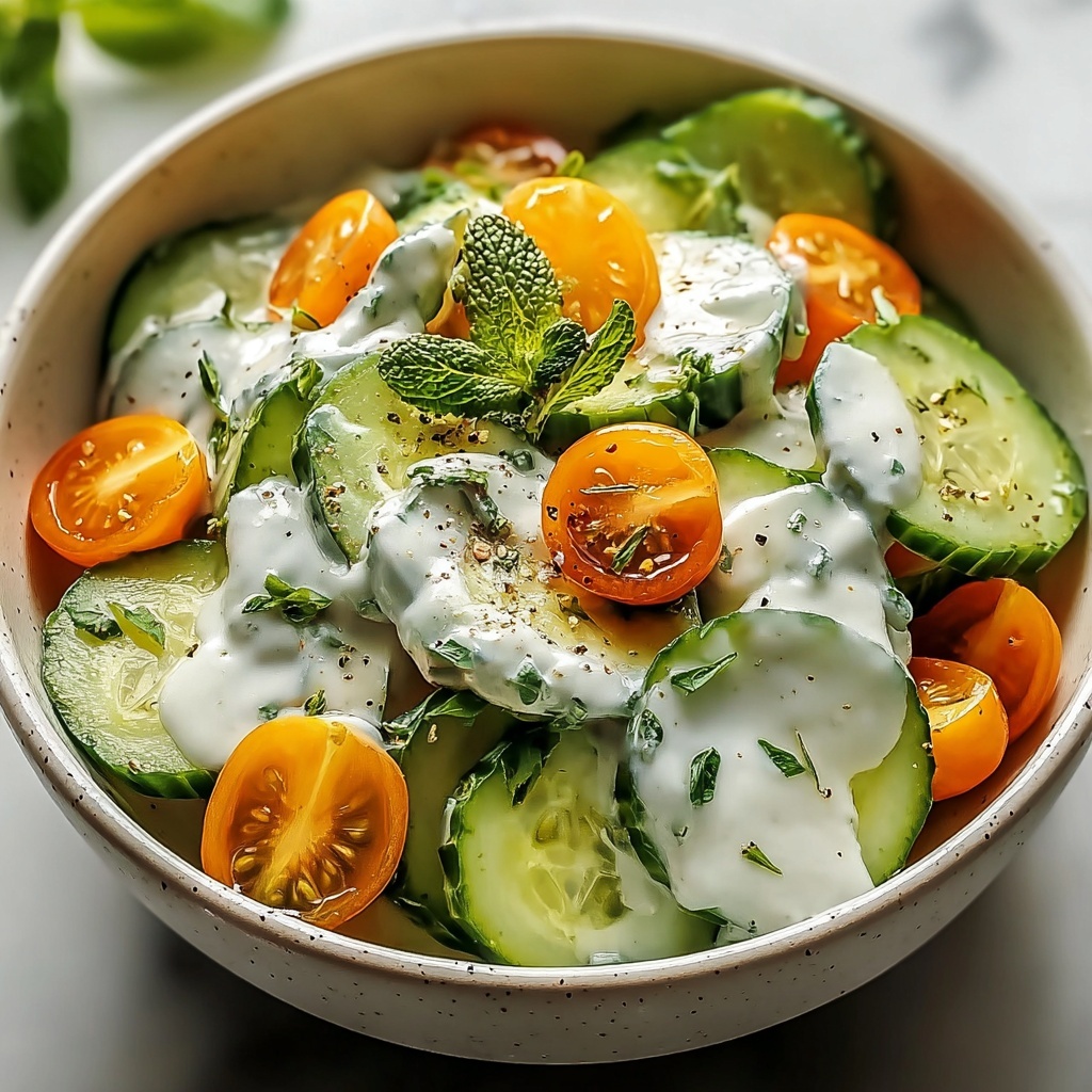 Crispy Cucumber Ranch Crack Salad Recipe - Recipe Image